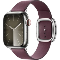 Apple Watch 41/40/38mm Morušovo červený remienok s modernou prackou S - Remienky