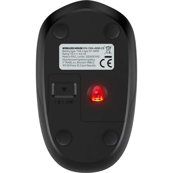 CONNECT IT OfficeBase Wireless Combo bezdrôtová čierna klávesnica + myš - Klávesnicové sety - Obrázok 09N0000P01