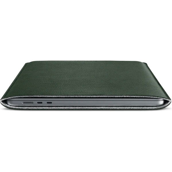 Woolnut kožené Sleeve púzdro pre 15" MacBook Air tmavo zelené - Puzdra - Obrázok 09SR100501