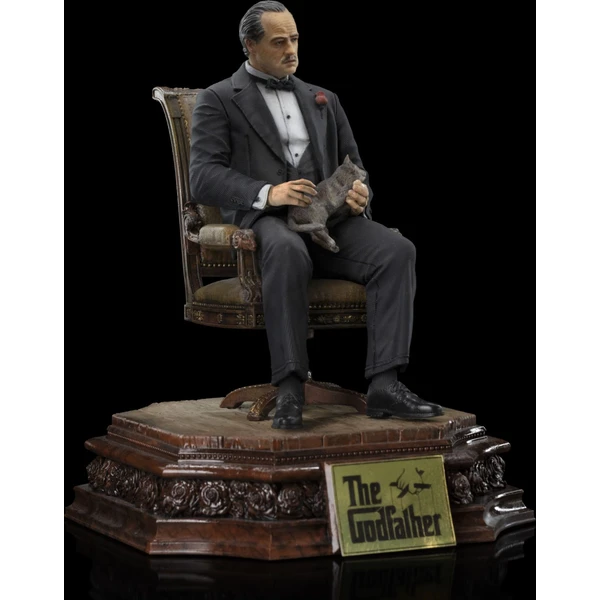 Soška Iron Studios Art Scale 1/10 Godfather - Don Vito Corleone 19,5 cm - Sochy a sošky - Obrázok 09Z9000K01