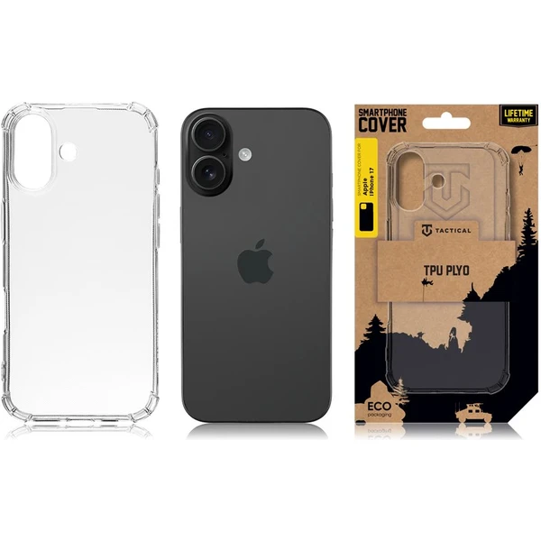 Tactical TPU Plyo kryt Apple iPhone 17 číry - Puzdra - Obrázok 09b7ebd2d6b940febc66636a4d53e7fa