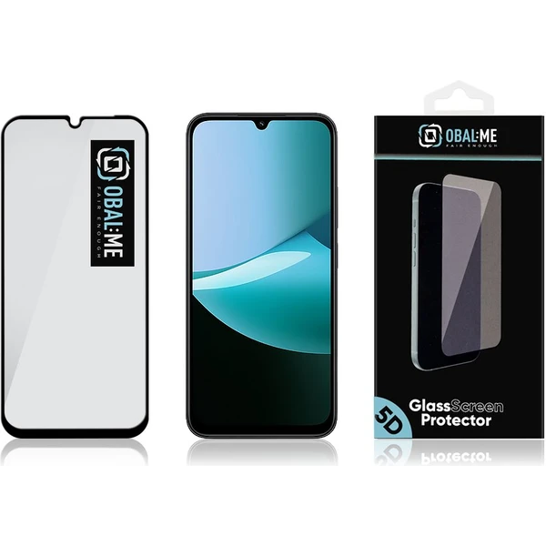 OBAL:ME 5D Tvrdené Sklo pre Xiaomi Redmi 15C 4G čierne - Ochranné fólie a sklo - Obrázok 09cabc47ab7b486f8d3d42fe4d7d8cd4