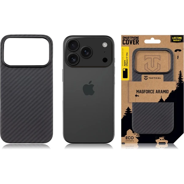 Tactical MagForce Aramid kryt Apple iPhone 17 Pro čierny - Puzdra - Obrázok 09cb155bc3e34dfdb37be2542ba211d0