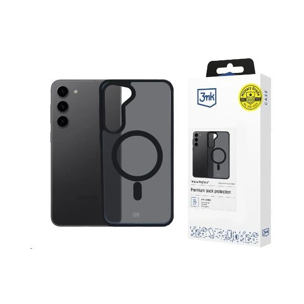 3mk Smoke MagCase kryt Samsung Galaxy S23 5G - Puzdra - Hlavný obrázok