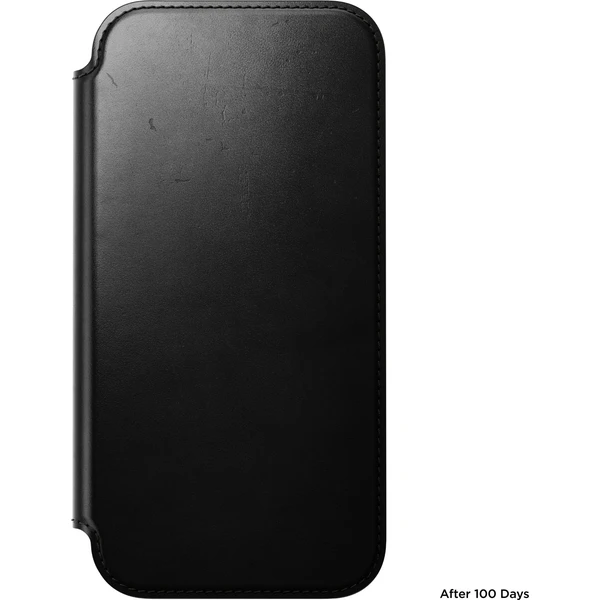 Nomad Modern Leather Folio (Horween) MagSafe kožené pouzdro iPhone 18 Pro Max Black - Puzdra - Obrázok 09f89b2a0ad8414cace3607da9a92dca