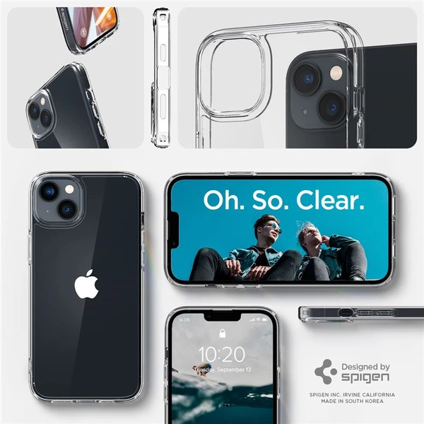 Spigen Ultra Hybrid kryt iPhone 14 číry - Puzdra - Obrázok 0A2H300401