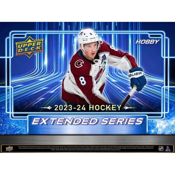 Hokejové karty 2023-24 Upper Deck Extended Series Hockey Hobby Box - Hokejové karty - Obrázok 0A67000L01