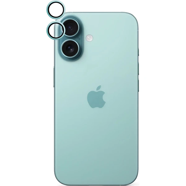 iWant ochrana šošoviek na kameru Apple iPhone 16/16 Plus modrozelená - Ochranné fólie a sklo - Obrázok 0AC9000K01