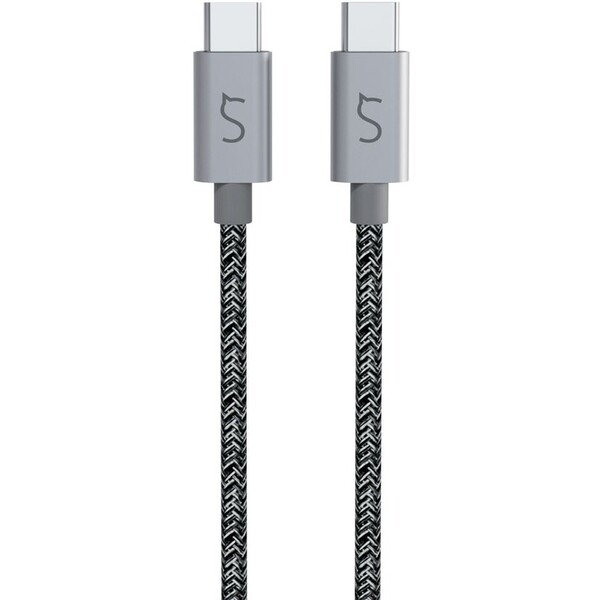 iWant 240W USB-C na USB-C kábel 2 m vesmírne šedý
