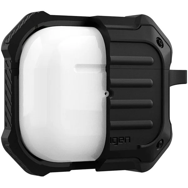 Spigen Tough Armor ochranné puzdro pre AirPods 3 čierne - Puzdra - Obrázok 0AI0100501