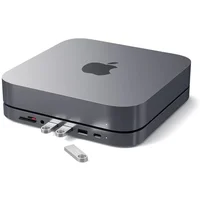 Satechi Aluminium TYPE-C Stand and Hub for Mac Mini - Space Gray - USB huby
