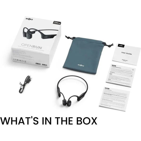 Shokz OpenRun Mini (USB-C) bezdrôtové slúchadlá čierna - Slúchadlá - Obrázok 0ATA000N01