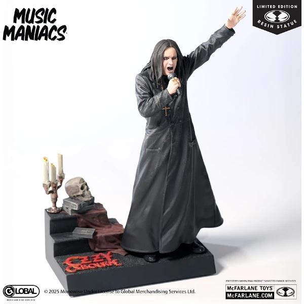 Soška McFarlane Toy 1/10 Music Maniacs - Ozzy Osbourne 21 cm - Sochy a sošky - Obrázok 0BHE000K01