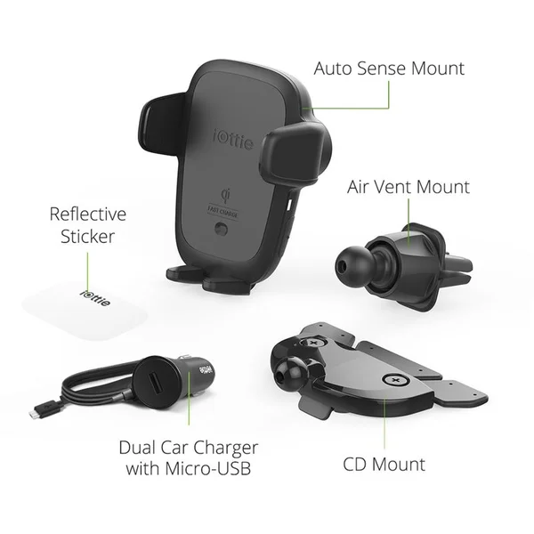 iOttie AutoSense Wireless držiak do ventilácie/CD slotu - Držiaky - Obrázok 0BUL600301