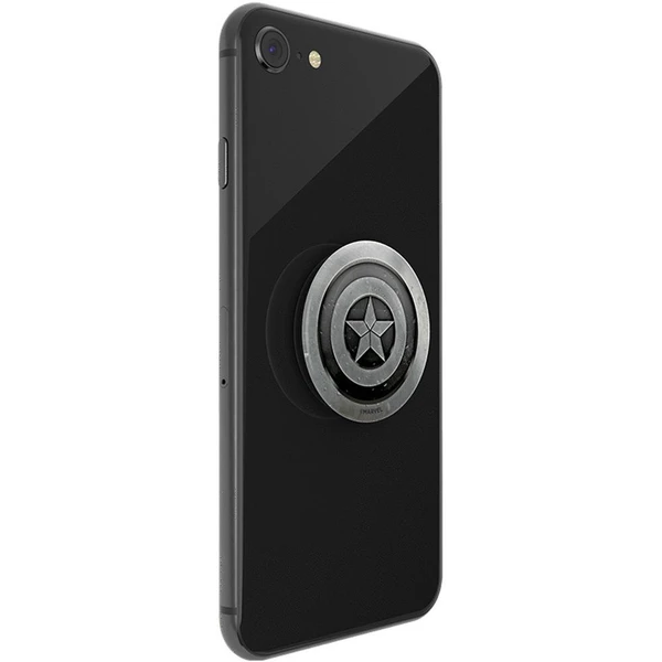 PopSockets PopGrip - Captain America Monochrome - Držiaky - Obrázok 0BX5000O01