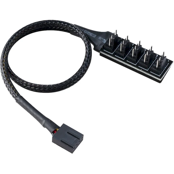 Akasa FLEXA FP5H 5 x PWM z MB PWM - Káble a redukcie - Obrázok 0CBJ000K01
