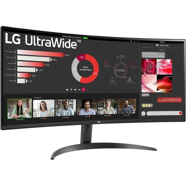 LG UltraWide 34WR50QK-B monitor 34" - Monitory - Obrázok 0CRC000L01