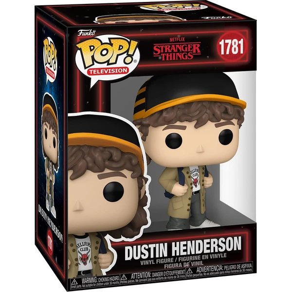 Funko POP! #1781 TV: Stranger Things S5 - Dustin Henderson - Funko POP! - Obrázok 0CYL000K01