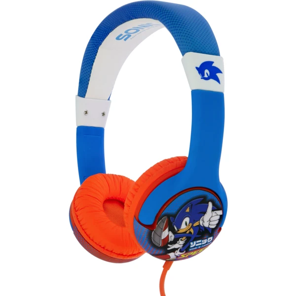OTL detské náhlavné slúchadlá s motívom Sonic - Slúchadlá - Hlavný obrázok