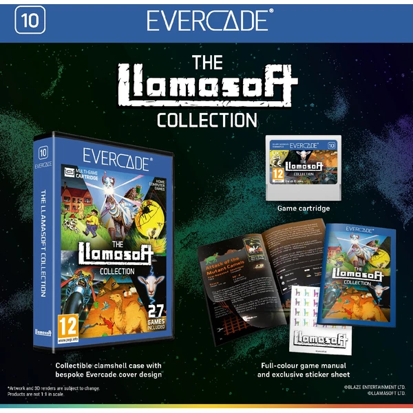 Evercade The Llamasoft Collection - Hry pre Retro konzoly - Obrázok 0D4K000K01