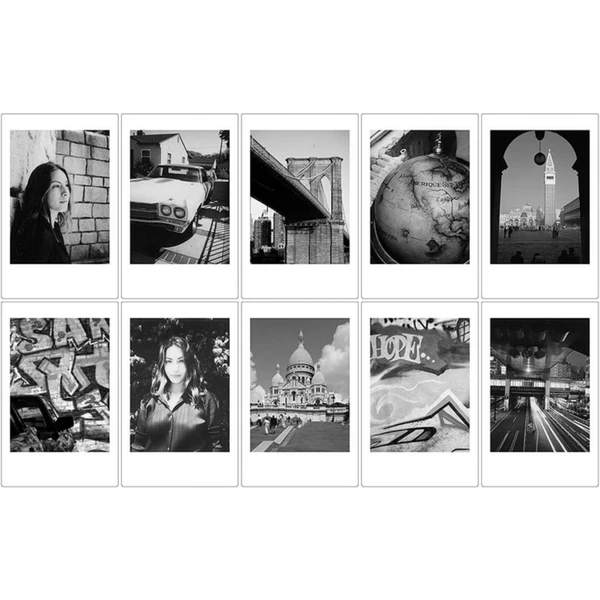 Fujifilm Instax mini film monochrome (10 ks) - Filmy pre instantné fotoaparáty - Obrázok 0DJ7000701