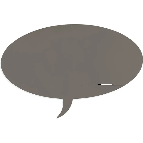 Rocada Skin Shape Talk 6441-7039 magnetická tabuľa kremenná šedá RAL 7039 - Magnetické tabule - Hlavný obrázok