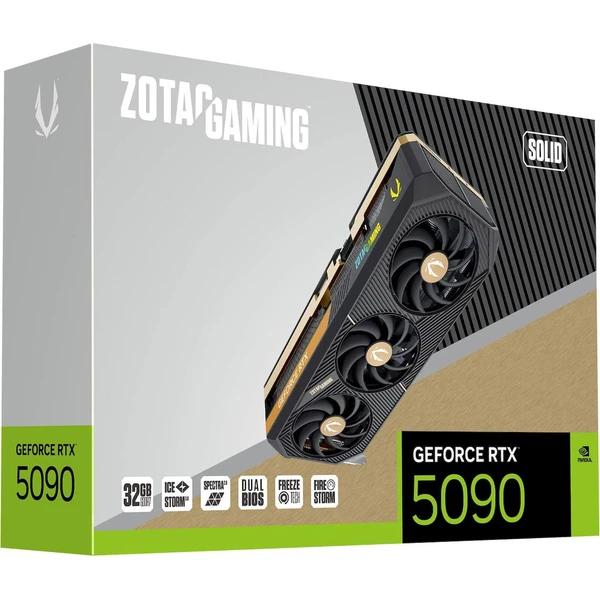 ZOTAC NVIDIA GeForce RTX 5090 SOLID - Grafické karty - Obrázok 0DLI000K01