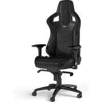 noblechairs EPIC Real Leather herná stolička čierna - Stoličky