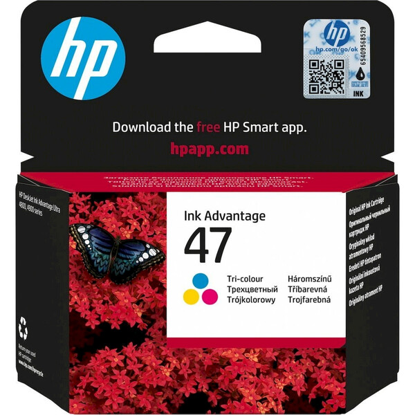 E-shop HP 47 originálna kazeta trojfarebná