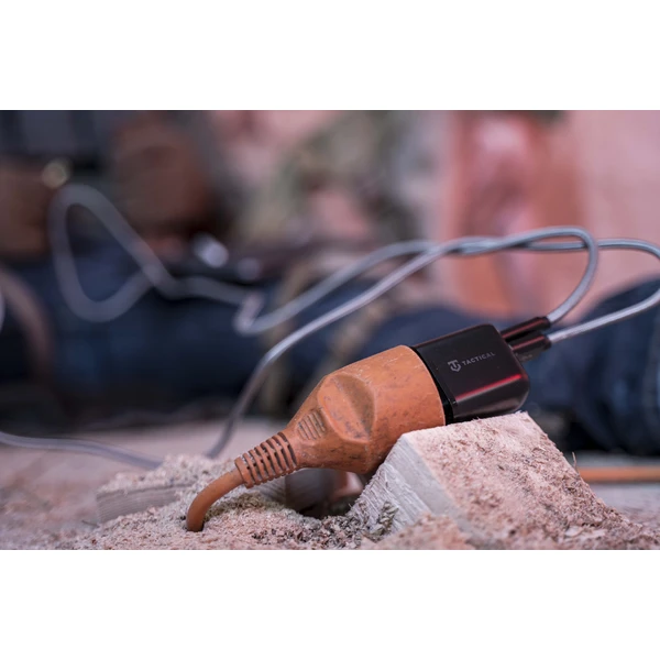 Tactical Base Plug Dual 20W sieťová nabíjačka čierna - Nabíjačky - Obrázok 0DWY600301