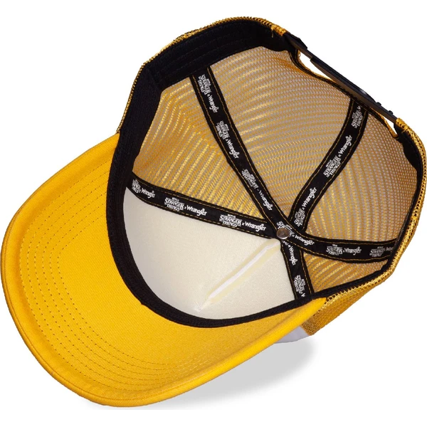 Trucker šiltovka Wrangler Stranger Things - Žlté logo - Čiapky a klobúky - Obrázok 0DYL000K01