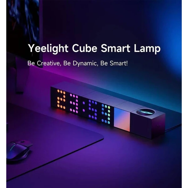 Yeelight CUBE múdra lampa - Light Gaming Cube Panel - rozšírenie - Lampičky - Obrázok 0E40000J01