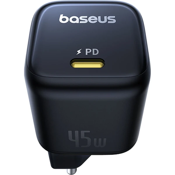Rýchlonabíjačka do siete Baseus PicoGo GaN 45W USB-C PD čierna - Nabíjačky - Obrázok 0EGE000L01