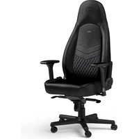 noblechairs ICON Real Leather herné kreslo čierne - Počítačové stoličky