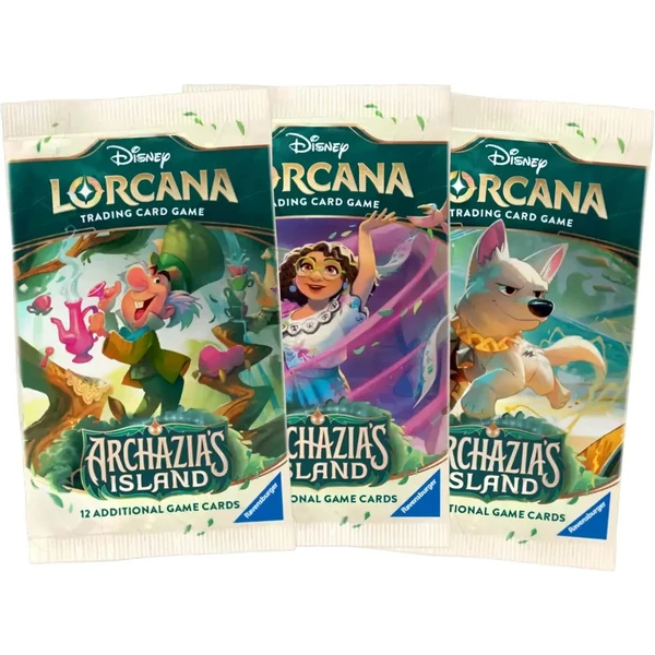 Disney Lorcana: Archazia's Island - Booster Pack Display 24 ks - Disney Lorcana TCG - Obrázok 0EUE000L01