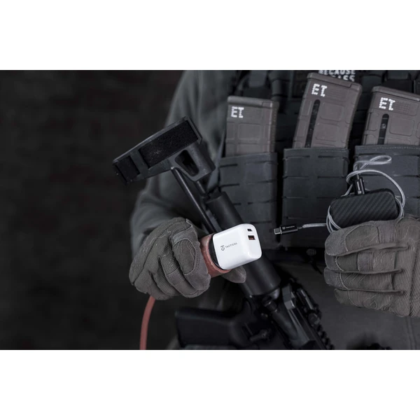 Tactical Base Plug Dual 20W sieťová nabíjačka biela - Nabíjačky - Obrázok 0EWY600301