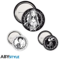 Odznaky Abysse Corp Corpse Bride - Trio - Odznaky