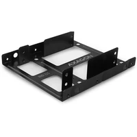 AXAGON RHD225 kovový rámček pre 2x 2.5' HDD/SSD do 3.5' pozícia montáž ventilátora - Rámiky na disky