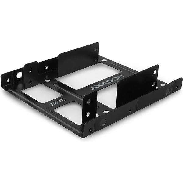 AXAGON RHD225 kovový rámček pre 2x 2.5' HDD/SSD do 3.5' pozícia montáž ventilátora - Rámiky na disky - Hlavný obrázok