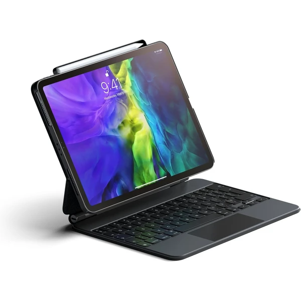 Satechi magnetický kryt z vegánskej kože pre iPad Pro 12.9" čierna - Puzdra - Obrázok 0H00000J01