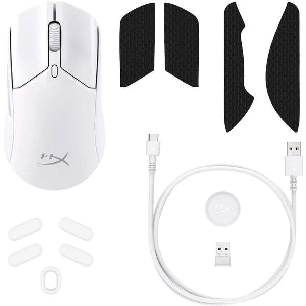 HyperX Pulsefire Haste 2 Wireless biela - Myši - Obrázok 0HL2G00101