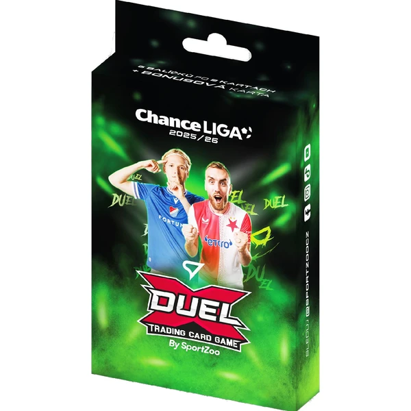 Futbalové karty SportZoo TCG Duel - Chance Liga 2025/26 - Booster box - Futbalové karty - Hlavný obrázok