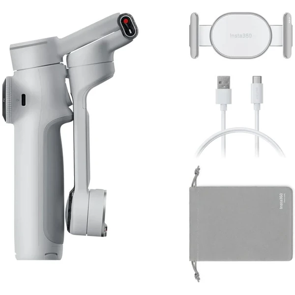 Insta360 Flow 2 Pro stabilizátor šedý - Stabilizátory - Obrázok 0J4D000P01