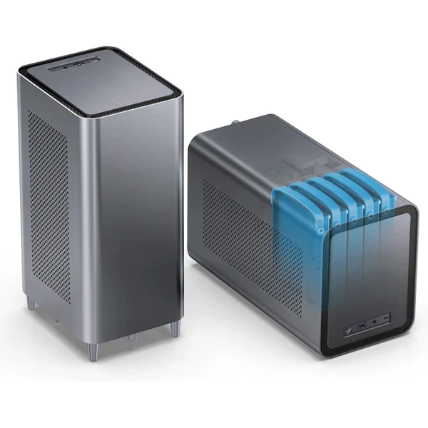 Jonsbo N1 Mini-ITX sivá - Počítačové skrine - Obrázok 0JUD000K01