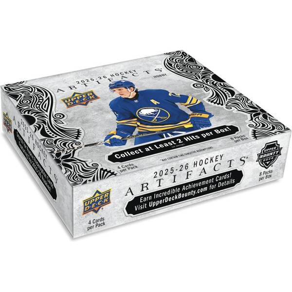 Hokejové karty 2025-26 Upper Deck Artifacts Hockey Hobby Box
