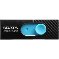 ADATA Flash Disk 64GB UV220 čierna - Flashdisky