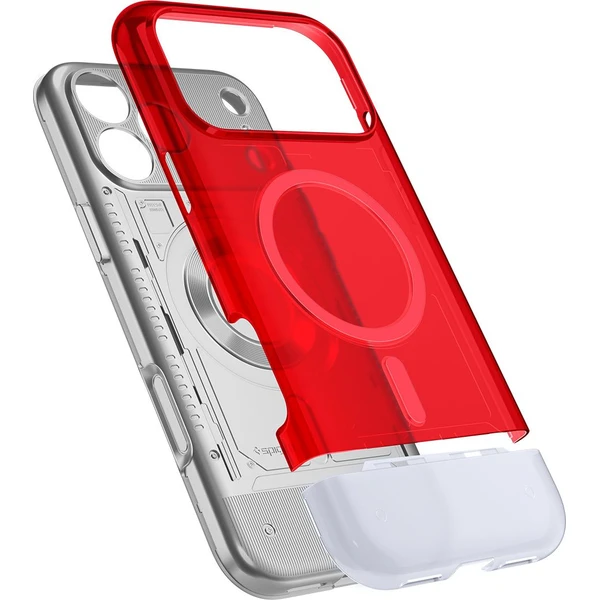 Spigen Classic C1 MagSafe kryt iPhone 17 Pro ruby - Puzdra - Obrázok 0KMH000K01