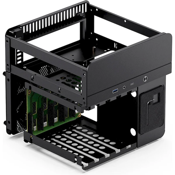 Jonsbo N2 Mini-ITX čierna - Počítačové skrine - Obrázok 0KUD000K01