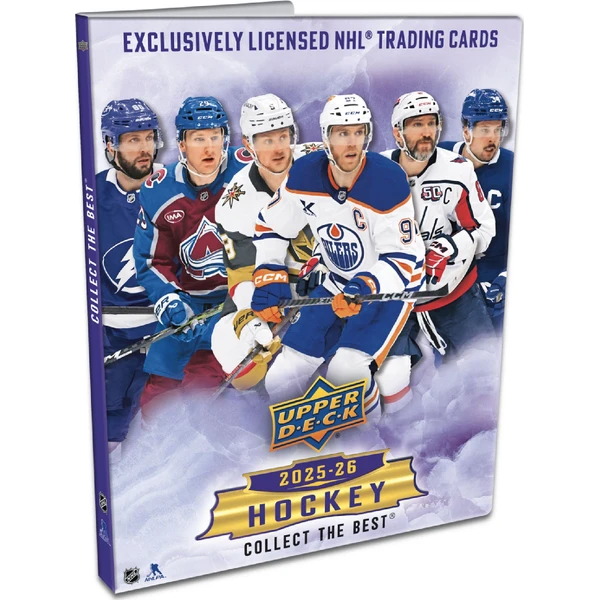 Hokejové karty 2025/26 Upper Deck Series 1 Starter Kit (album + karty) - Hokejové karty - Hlavný obrázok