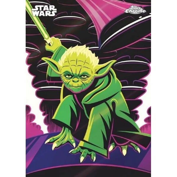 Zberateľské karty Topps 2025 Star Wars Chrome Hobby Box - Zberateľské karty a nálepky - Obrázok 0N3J000K01